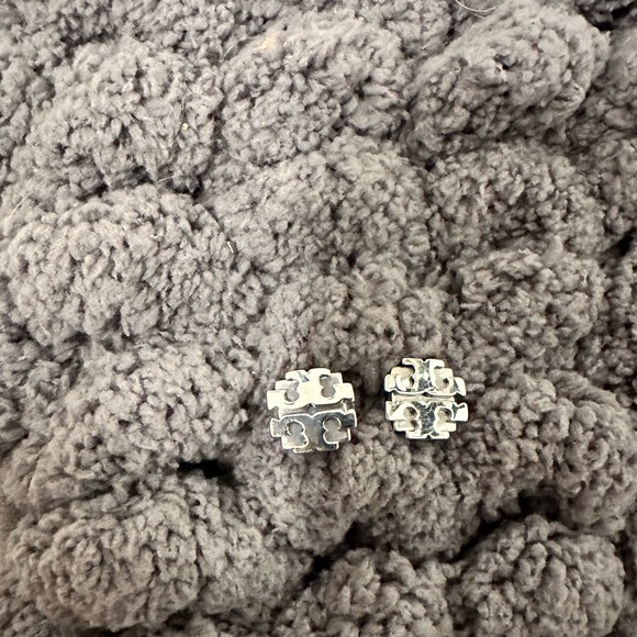 Tory Burch Gold and Silver Earrings - Picture 4 of 4